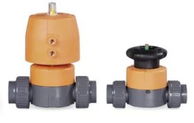 شیر دیافراگمی PVDF GF